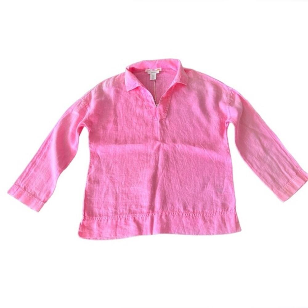 C&C California 100% Linen Tunic Size XS‎ NWT - Picture 2 of 7